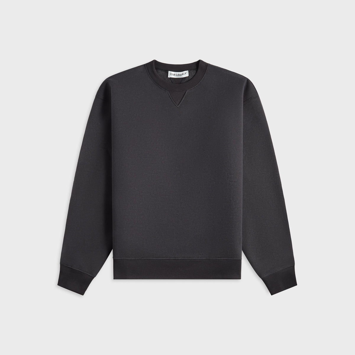 Our Legacy Perfect Sweatshirt - Black Bear Wooly Fleece