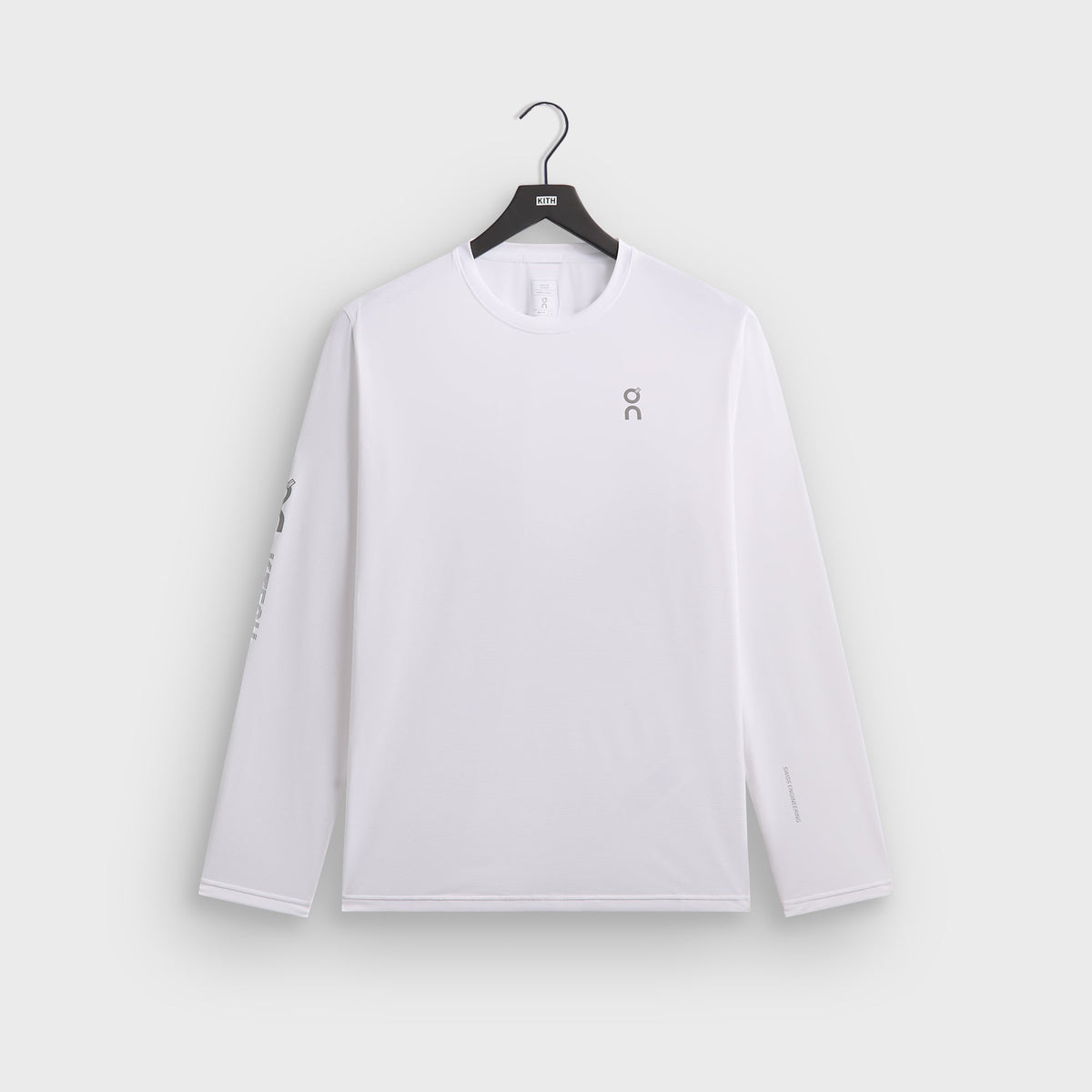 Kith for On Core Long Sleeve Tee - Brilliant White