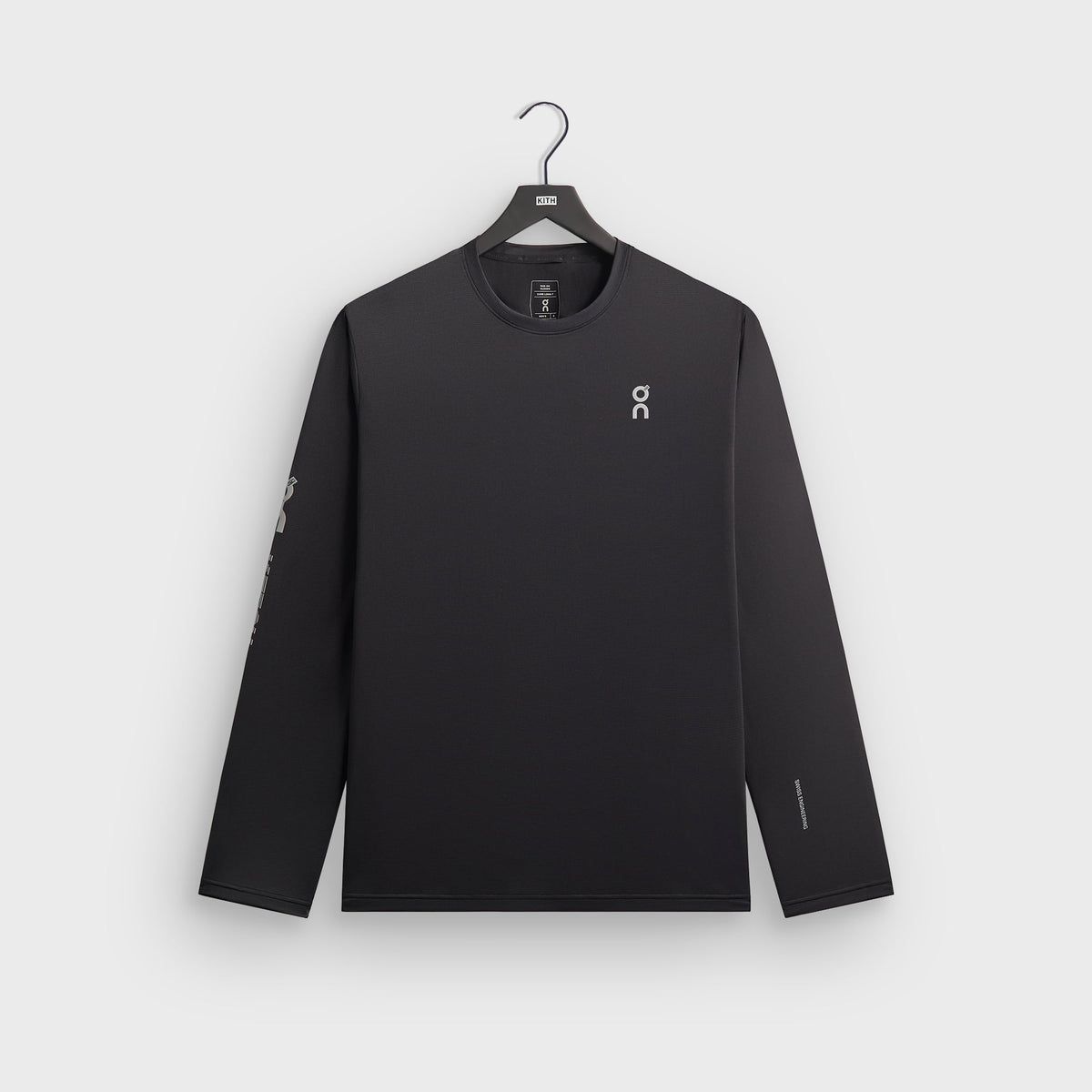 Kith for On Core Long Sleeve Tee - Black