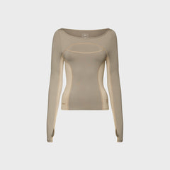 On Running x FKA twigs Studio Long Sleeve - Cinder / Desert