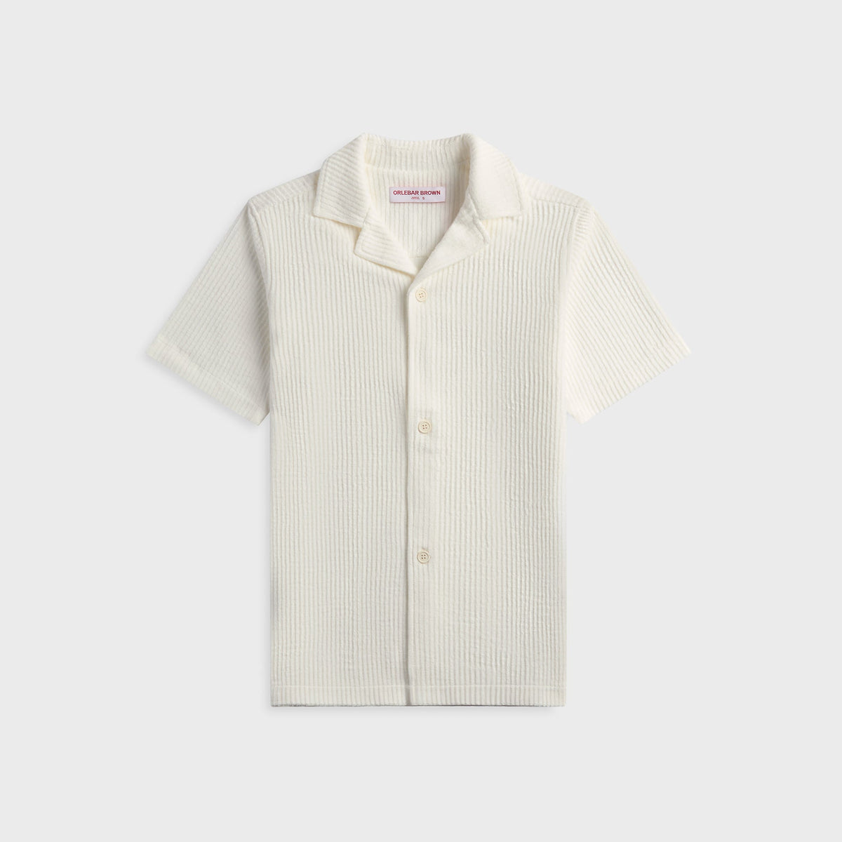 Orlebar Brown Howell Drop Needle Shirt - Thasos Beach