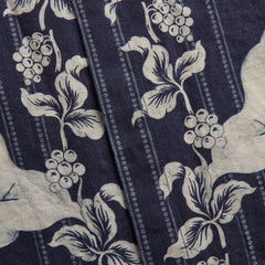 Orlebar Brown Maitan Linen Petralis Garland Shirt - Night Iris