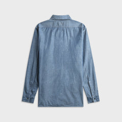 orSLOW 105 Relax Fit Work Shirt - Chambray