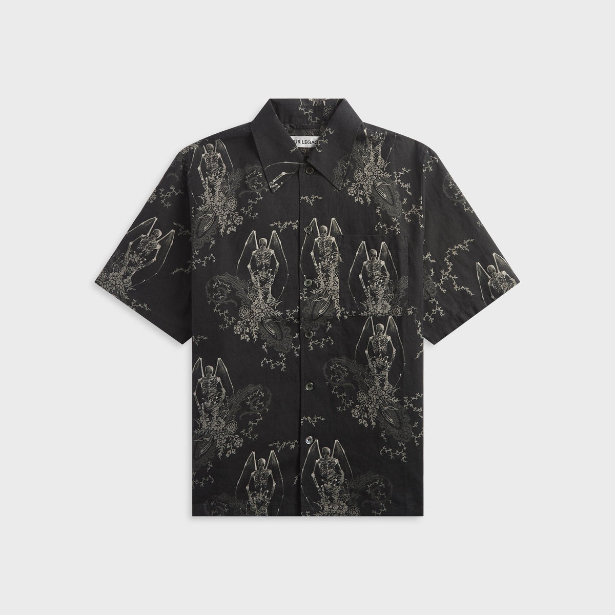 Our Legacy Every Short Sleeve Shirt - Death Paisley Print