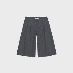 Our Legacy Split Short - Shark Pinstripe