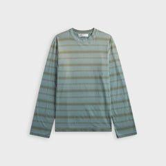 Our Legacy Box Long Sleeve Tee - Spray Fade Ghost Stripe