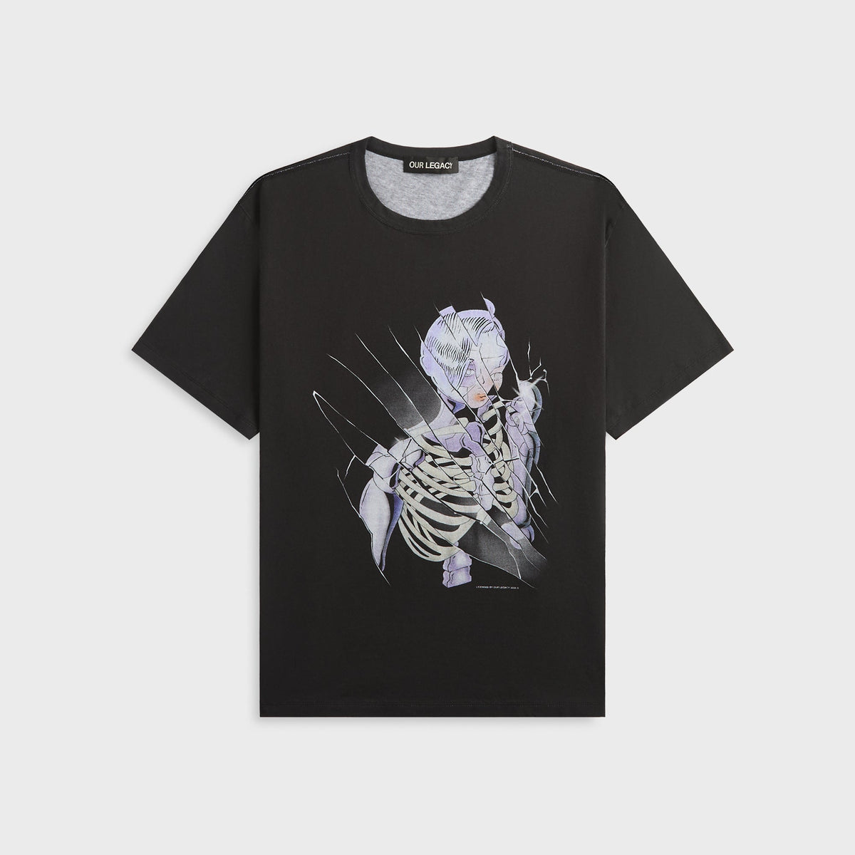 Our Legacy New Box Tee - Cybernetic Angel Print