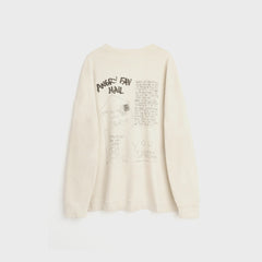 Our Legacy Slack Sweatshirt - Angry Fan Mail Print