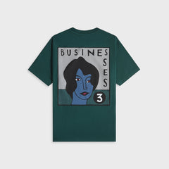 by Parra Nothing Please Tee - Pine Green
