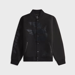by Parra Not Movie Quality Varsity Jacket - Black