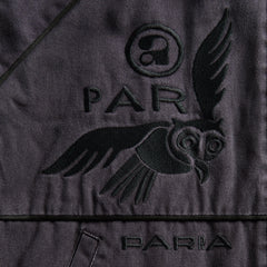 by Parra Owl Meets Rat Racing Jacket - Blue