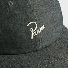 by Parra Signature 6 Panel Cap - Black