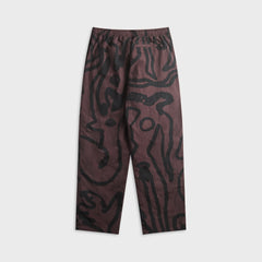 by Parra Freak Scene Track Pant - Brown