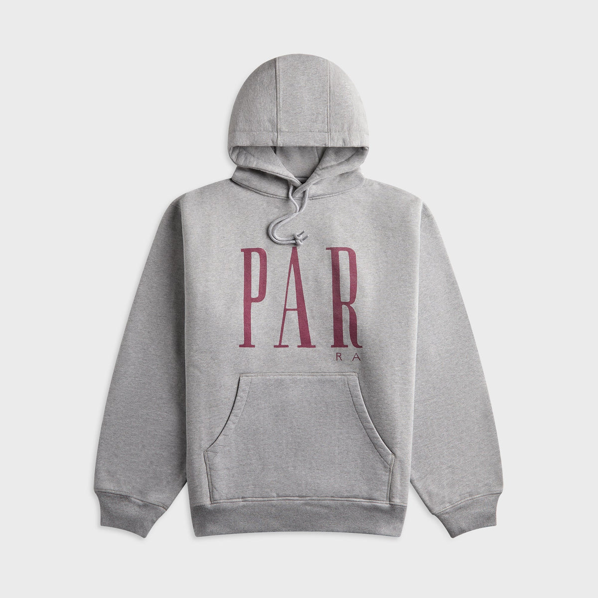 by Parra Gapped Hooded Sweatshirt - Grey