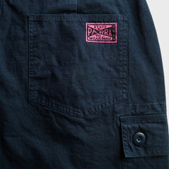 by Parra Cargo Stuff Cargo Short - Blue