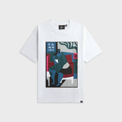 by Parra Leaving Now Tee - White
