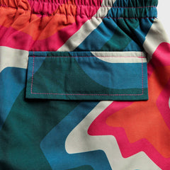 by Parra Gem Stones Swim Short - Pink
