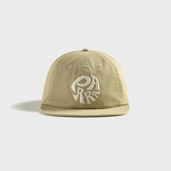 by Parra 1976 Logo 6 Panel Cap - Beige