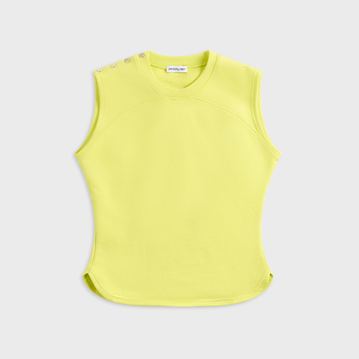 Peachy Den Trixie Vest - Highlighter