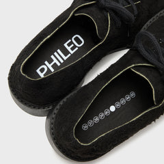 PHILEO 073 Derby Suede Sunrise - Black