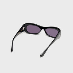 Port Tanger Lydia Frame Sunglasses - Black