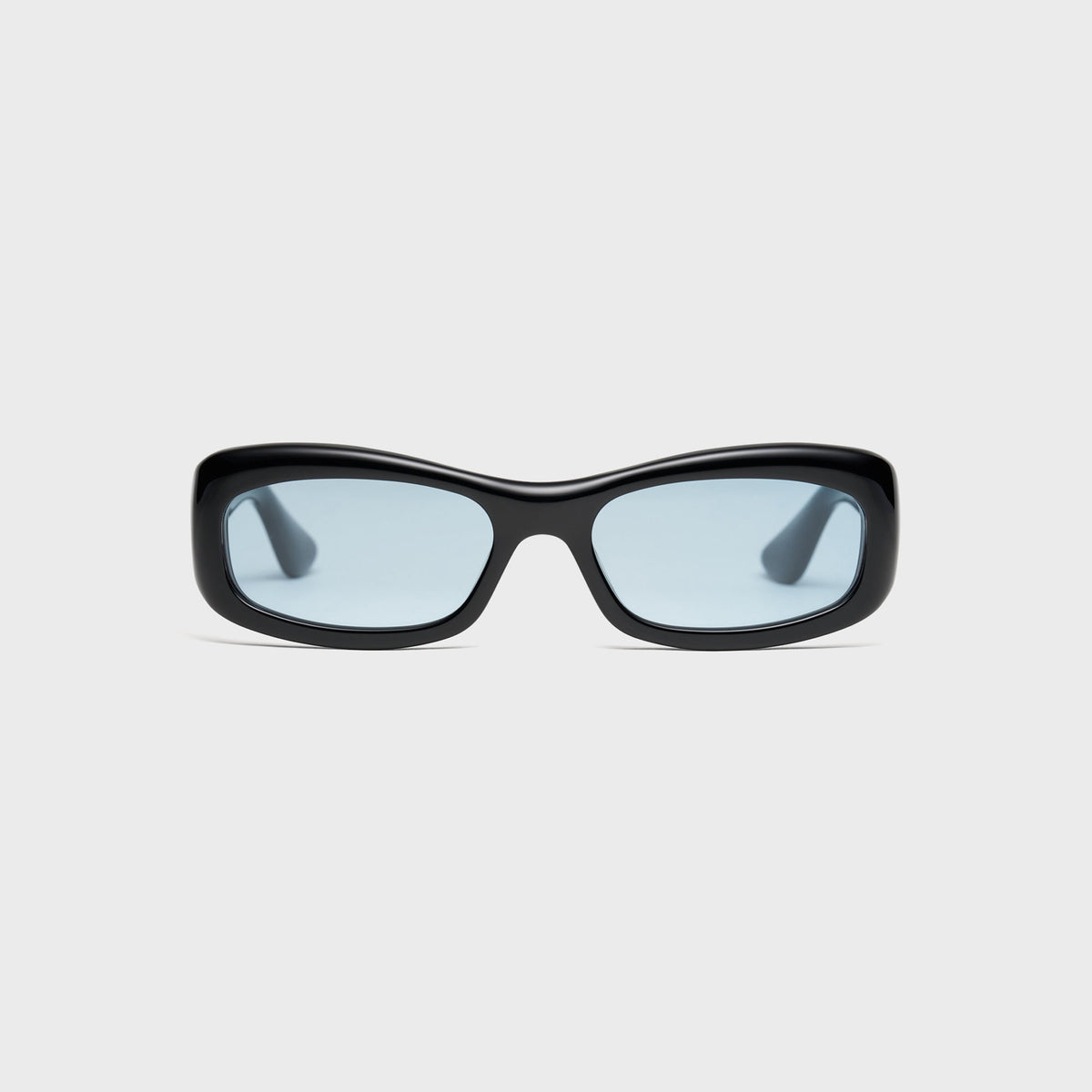 Port Tanger Saudade Sunglasses - Black / Blue Lens
