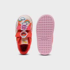 PUMA x Care Bears x Sesame Street PS Basket - Frosted Ivory / Red Glamour / Pearl Pink