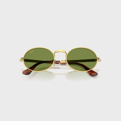 Ray Ban x A$AP ROCKY Bold Metal Sunglasses - Gold / Green