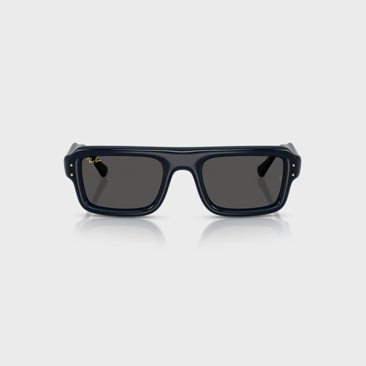 Ray Ban x A$AP Rocky Flacko Puffer Sunglasses - Transparent Blue Frame / Dark Grey Lens