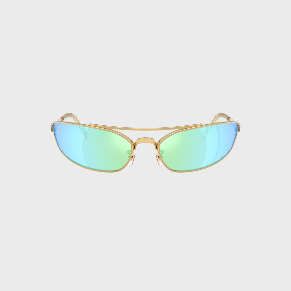 Ray Ban x A$AP ROCKY Pinnacle Metal Sunglasses - Gold / Blue