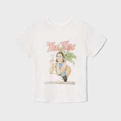 ReDone Classic Tee Tini Time Tee - Vintage White