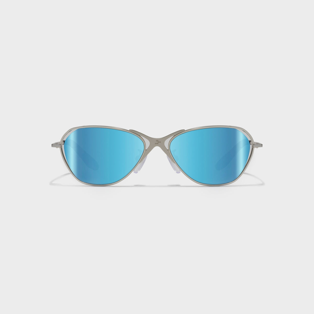 NRGY Loop Frames - Chrome / Blue Water Lenses