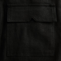 Rhude Linen Parachute Cargo Pant - Black