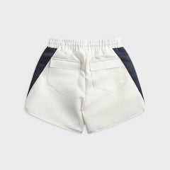 Rhude Logo Lightning Short - White / Navy