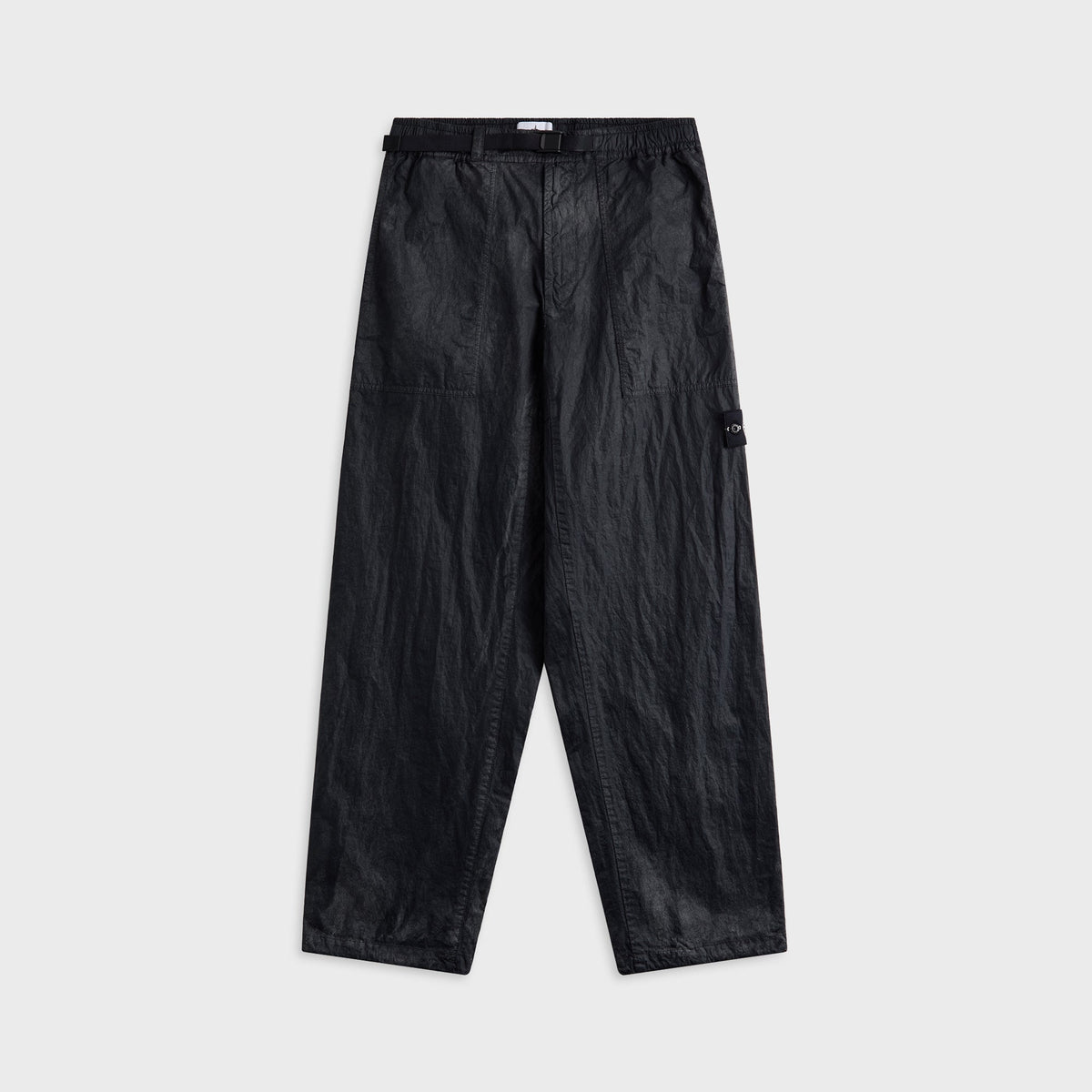 Stone Island Dense Nylon Trousers - Black