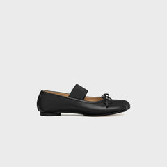MM6 Maison Margiela Anatomic Numeric Ballerina - Black