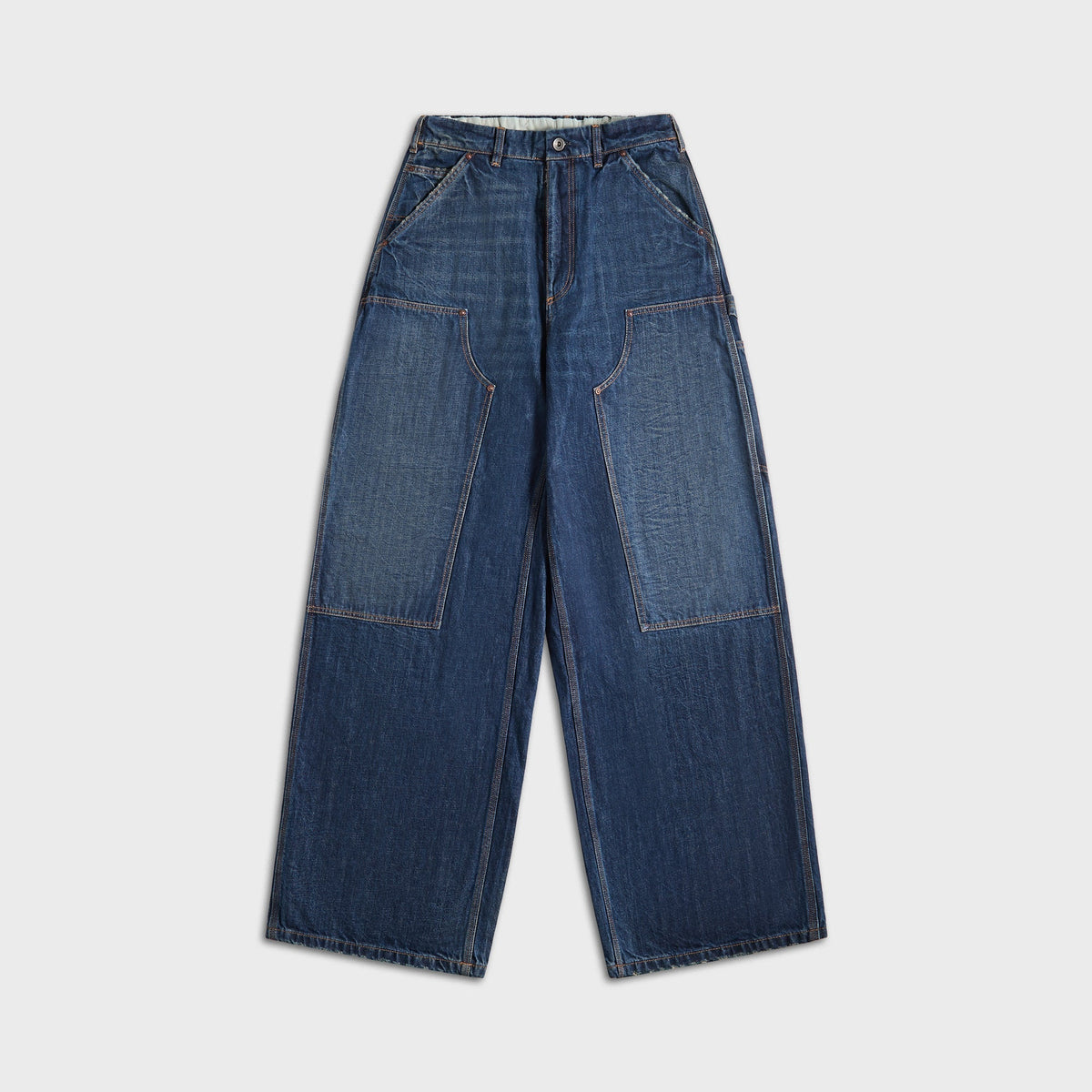 Maison Margiela Wide Leg Pants - Blue Wash