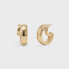 Shashi Double Hoop Earring - Gold