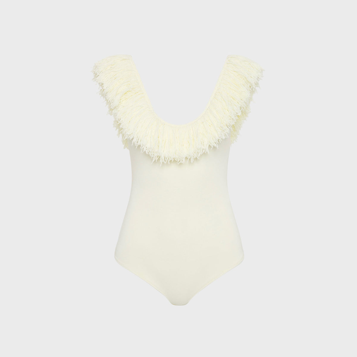 SIR Marcelline Fringe Bodysuit - Ivory