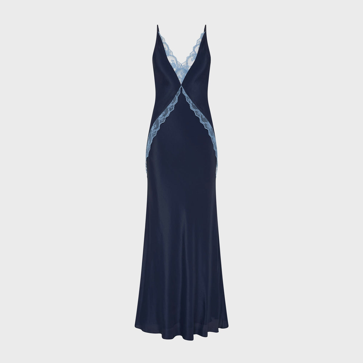SIR Elsie Lace Gown - Navy