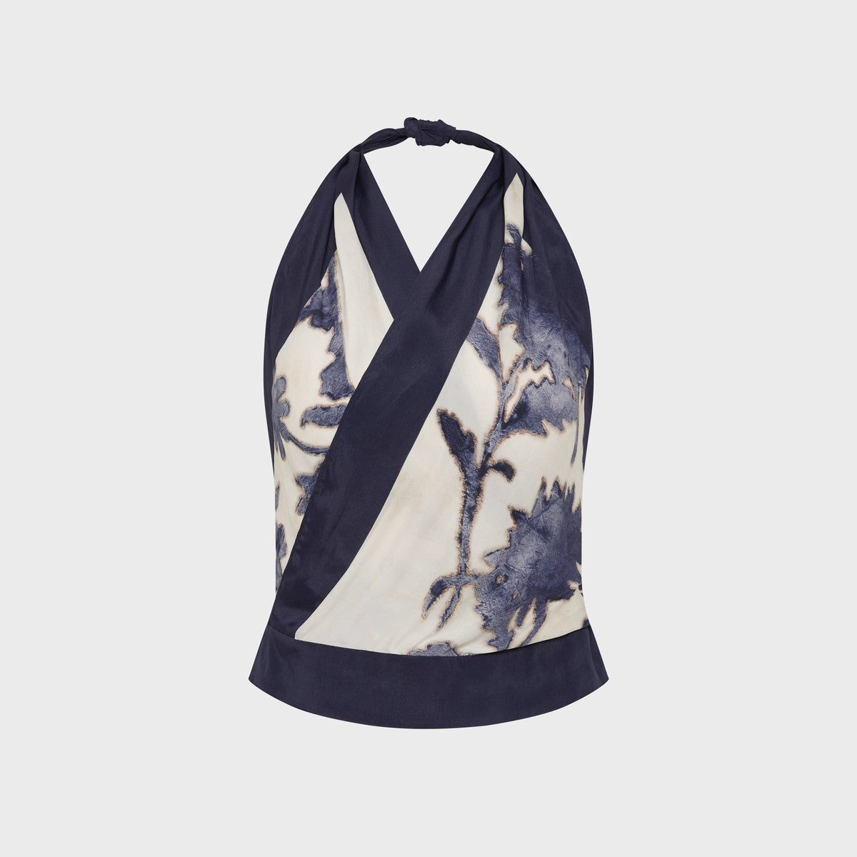 SIR Phillipa Halter Scarf Top - Eira Midnight