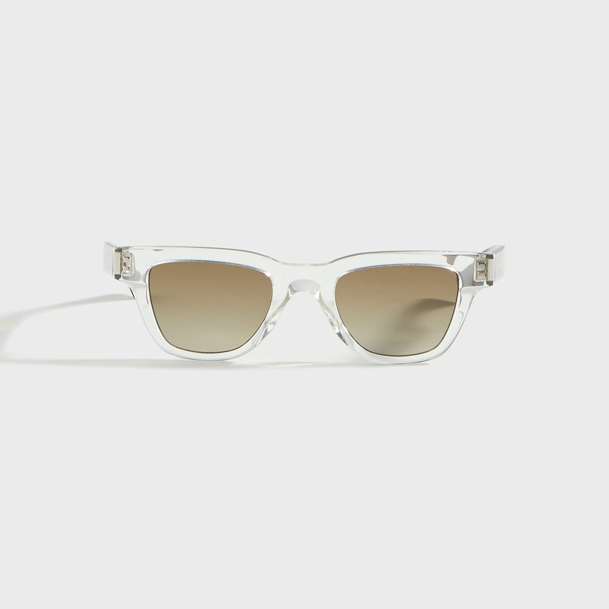 Saint Laurent Square Frames - Crystal Frame / World Lens
