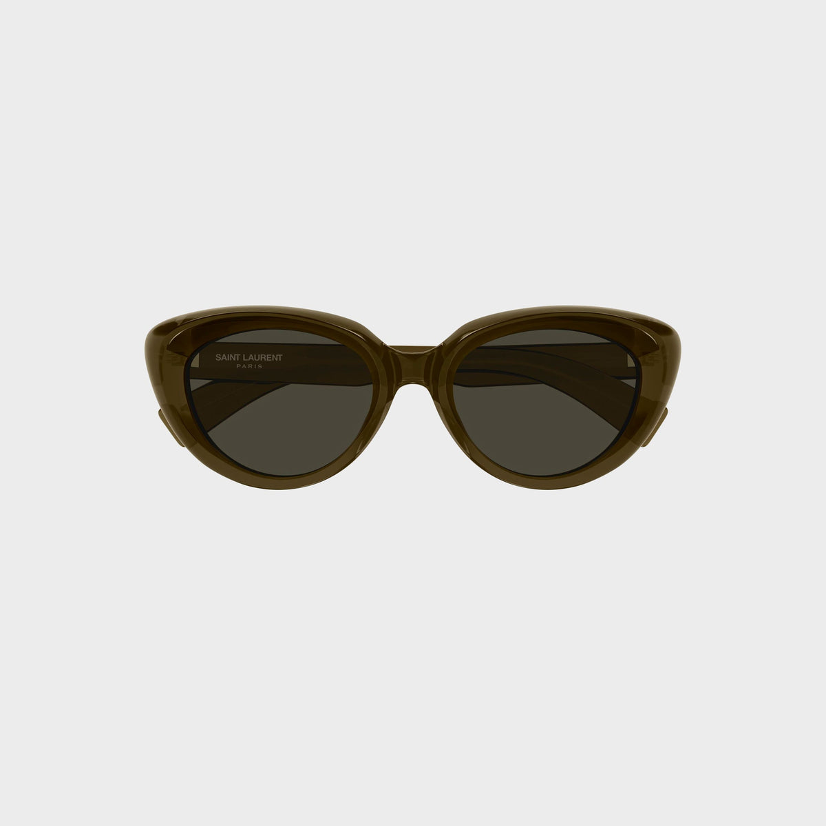 Saint Laurent Cat-Eye Sunglasses - Brown / Grey