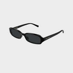 Saint Laurent Oval Sunglasses - Black