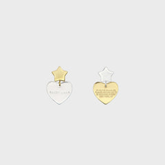 Sandy Liang Lucky Earrings - Gold / Silver