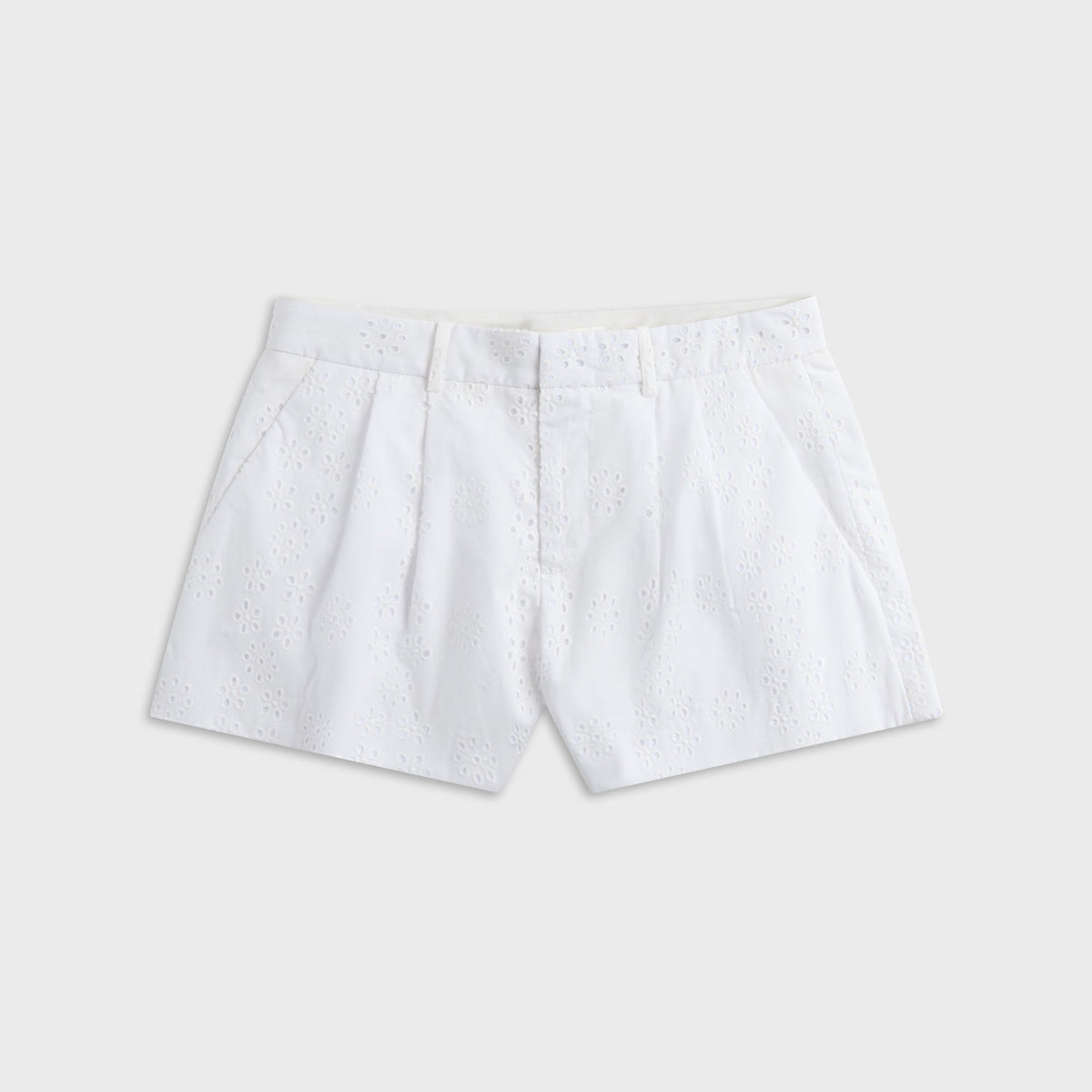 Sandy Liang Sago Short - White
