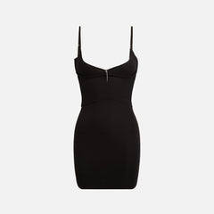 Sami Miro Vintage Double Layer Tank Dress - Black