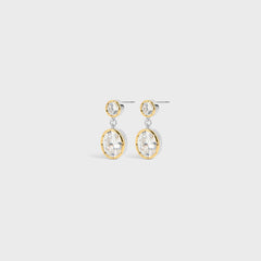 Luv AJ The Marais Drop Studs - Silver