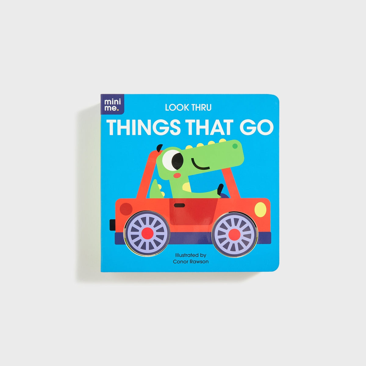 Simon & Schuster Look Thru Things That Go Board Book with Fun Cut-Outs