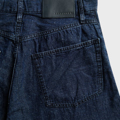 Sunflower Super Wide Twist Denim - Indigo Hemp